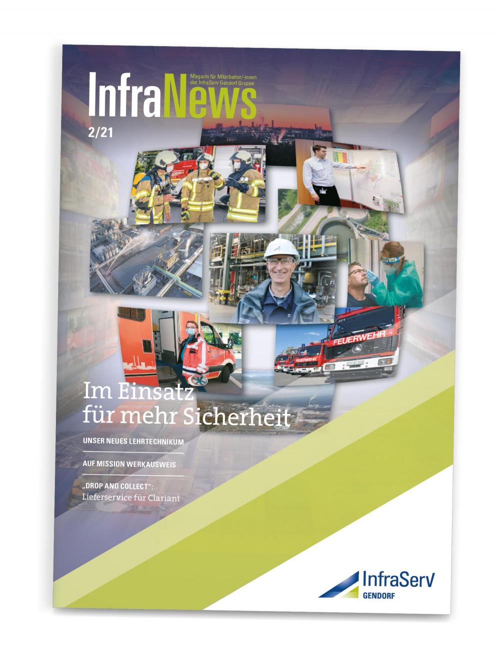 a.werner grafik, InfraServ Gendorf, InfraNews, Editorial Design