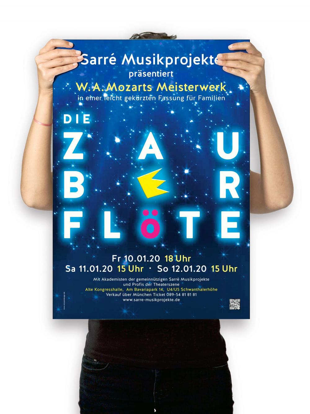 a.werner grafik, Sarré-Musikprojekte, Corporate Design, Plakat