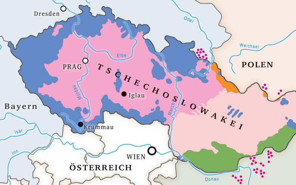 a.werner grafik, Familienchronik, Landkarten-Illustration