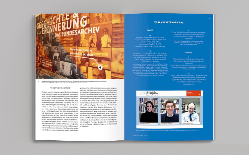 Institut für Zeitgeschichte München – Berlin Jahresbericht 2021