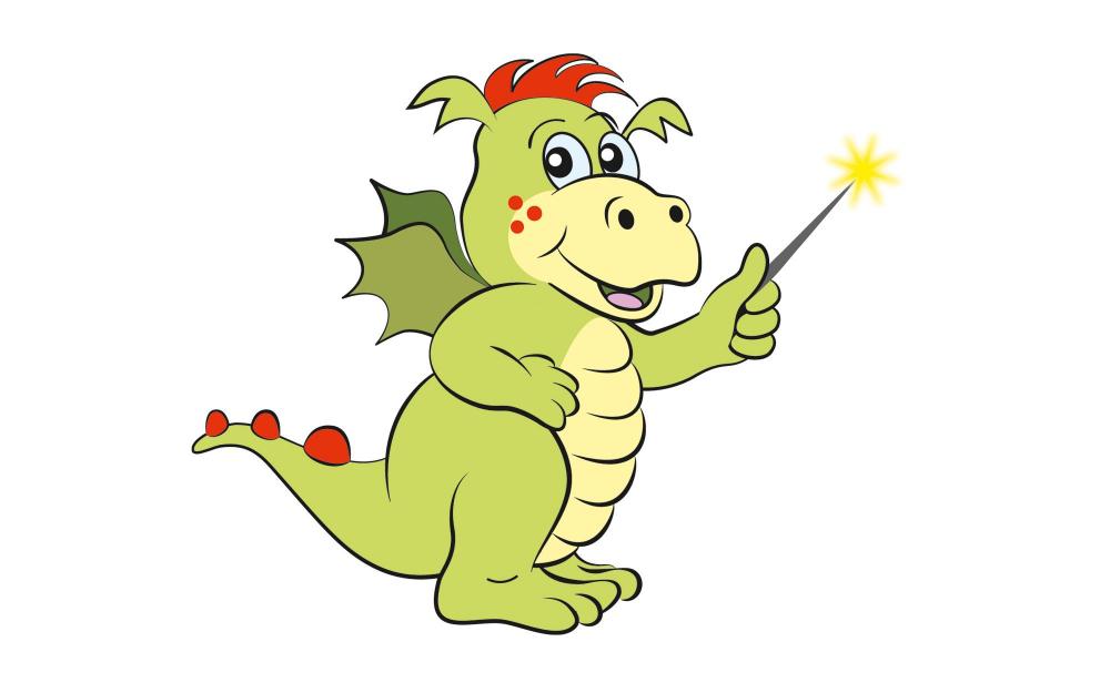 a.werner grafik, Chemiepark GENDORF, Genzi der Chemiepark-Drache, Illustration