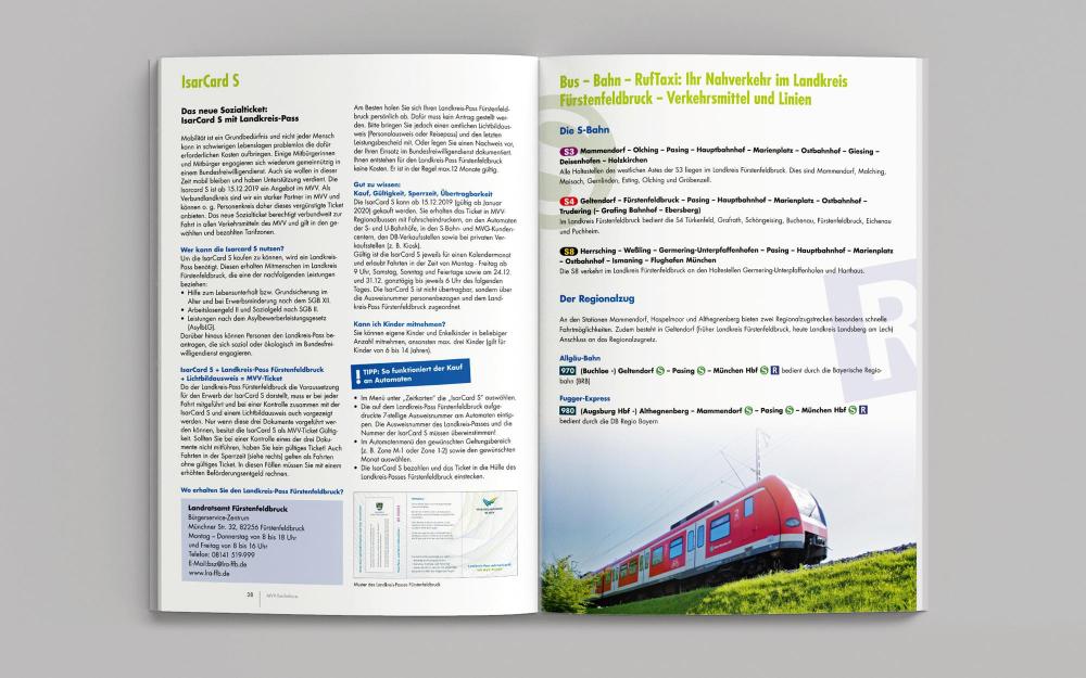 a.werner grafik, MVV Tarifbroschüre, Editorial Design