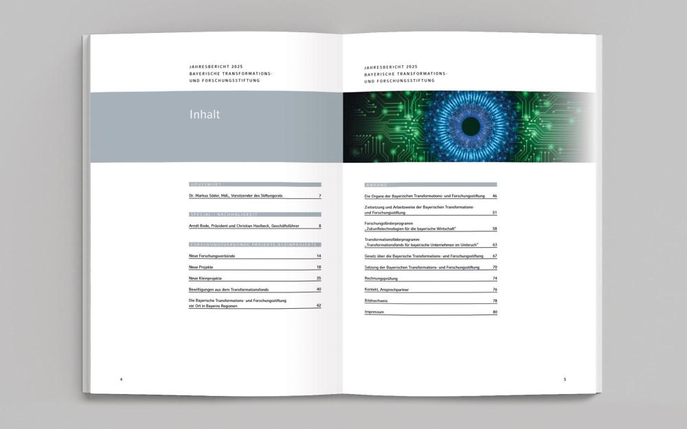 Bayerische Transformations- und Forschungsstiftung Jahresbericht 2025